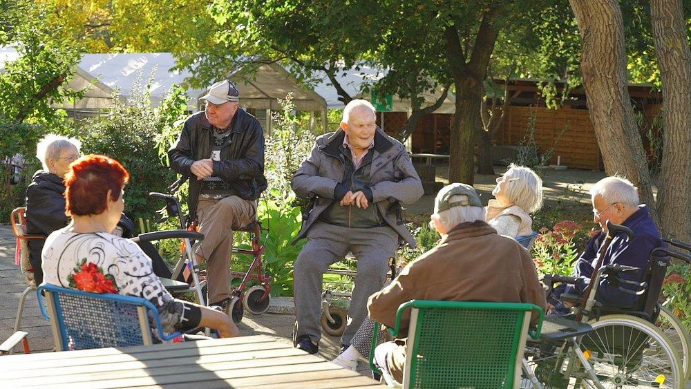 Pflegeeinrichtung Treptow-Johannisthal Außenbereich