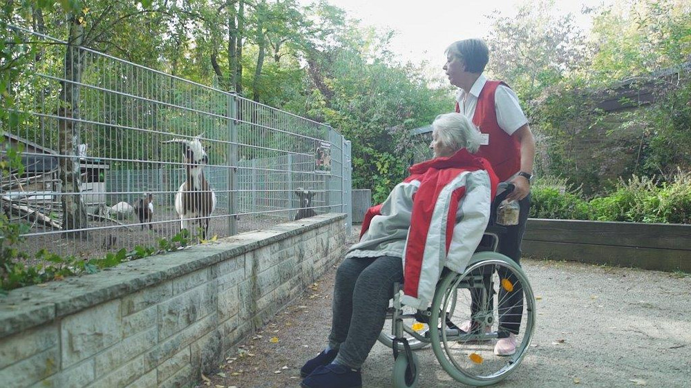 Pflege mit Tieren Pflegeheim Berlin Steglitz